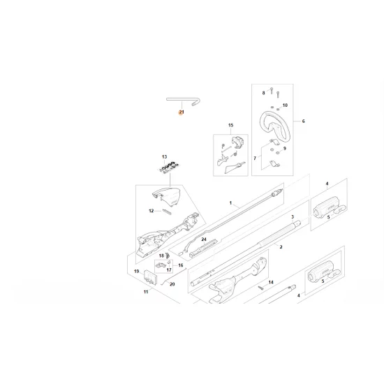 STIHL  Śrubokręt T27x15x75 0812 370 1004
